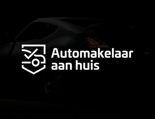 Automakelaar aan huis logo design